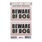 Sunburst Systems Decal Beware of Dog 5 in x 8.5 in 5270 - alternate 1